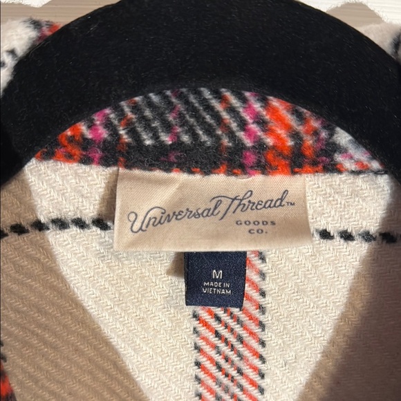 Plaid Button-Up Jacket - Picture 3 of 4